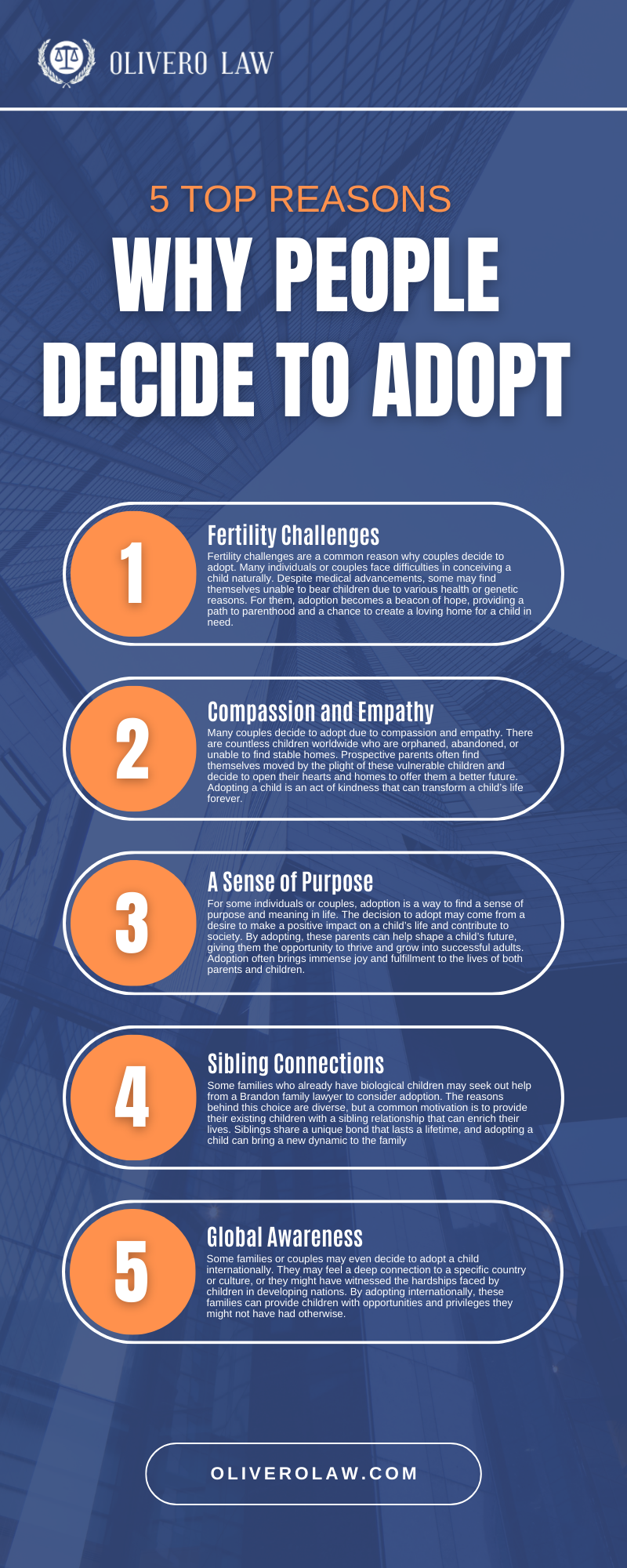 5 Top Reasons Why People Decide To Adopt Infographic